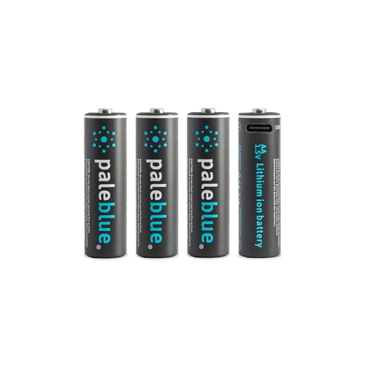 Paleblue Lithium Ion Rechargeable AA Batteries